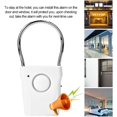 thumbnail image 3 of Alarma de manija de puerta, alarma de sensor de puerta/ventana extra fuerte de 120 dB, alarma de seguridad para el hogar, alarma de puerta de inducción, alarma de sensor táctil para el, 3 of 4