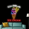 thumbnail image 5 of Handmadetneonsign Ice Cream Neon Sign, Ice Cream Wall Art Decor, Ice Cream Neon Sign, Ice Cream Store Wall Decor, 5 of 5