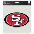 thumbnail image 1 of Autocollant Découpé San Francisco 49ers - Couleur 8"x8", 1 of 1