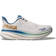 thumbnail image 2 of Hoka Men's Clifton 9 Running Shoes, Frost/Gold, US 14 Medium, 2 of 7