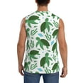 thumbnail image 4 of Haiem Men's Cartoon Turtle Print Tank Tops Summer Sleeveless Cut Off Workout T-Shirts Fitness Vest Athletic Undershirts-Medium, 4 of 8