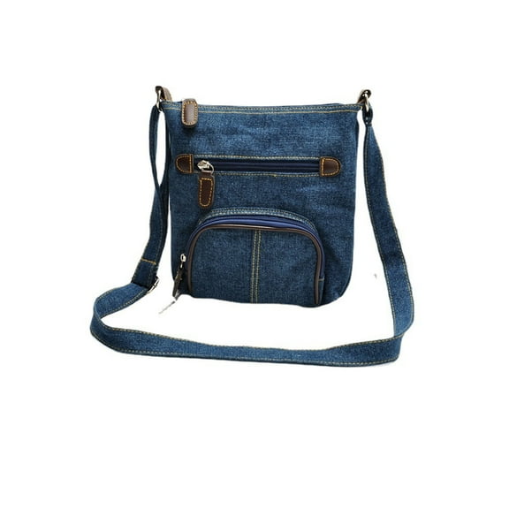 ccocc Denim Purse, Stylish Korean Design, Versatile Carrying Options, Denim Purses for Women