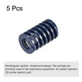 thumbnail image 3 of Unique Bargains Die Spring 5 Pack 20mm OD 30mm Long Spiral Stamping Light Load Compression Die Springs, Blue, 3 of 5
