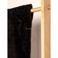 thumbnail image 6 of The Art Box 2 Panel Crushed Velvet Curtain Black Velvet Rod Pocket 100% Blackout Curtain, 35"W x 95L" in, 6 of 10