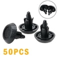 thumbnail image 3 of 50x Auto Fasteners Clips 7MM Hole Car Rivets for Toyota Camry Highlander Carola TAPDRA Spare Part, 3 of 4