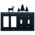 thumbnail image 1 of Cerf & Pins Double GFI Produit Personnalisé Double Interrupteur Couverture, 1 of 2