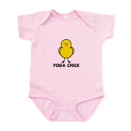 

CafePress - Yoga Chick Infant Bodysuit - Baby Light Bodysuit Size Newborn - 24 Months