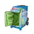 thumbnail image 2 of Zuca 18" Sport Bag - Explosion with Flashing Wheels (Blue), 2 of 6