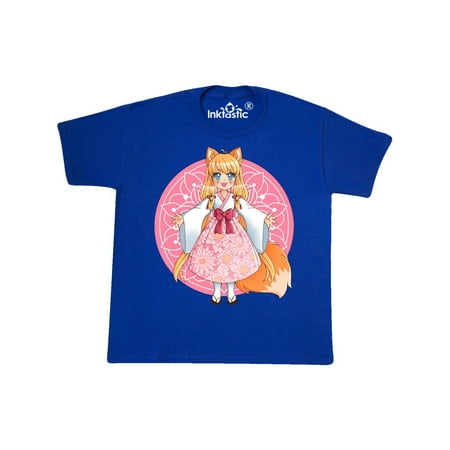 Fox Chibi Anime Girl Youth T Shirt Walmart Com Walmart Com