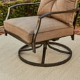thumbnail image 5 of Hanover Palm Bay 3-Piece Outdoor Swivel Chat Set, 5 of 9