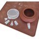 thumbnail image 3 of Clavos decorativos redondos con caja para muebles tapizados, tableros de corcho o proyectos de bricolaje, 3 of 5