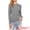 Grey, variant on DARING DIVA Women's Spring Ribbed Knit Long Raglan Sleeves Sweater Tops XS Khaki