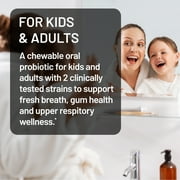 NatureWise Oral Probiotics - Chewable Sugar-Free Mint Tablet - 60 Count[60-Day Supply]