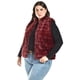 thumbnail image 1 of Chaleco de pelo sintetico Roman Fashion Vino Talla Extra 42, 1 of 7
