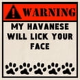 thumbnail image 2 of CafePress - Havanese Will Lick Your Face Tote Bag - Unisex Canvas Tote Bag, Beige, 1-Piece, 2 of 6