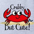 thumbnail image 2 of CafePress - Cute Crabby - Cute Infant Baby Football Bodysuit, 2 of 3
