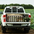 thumbnail image 3 of LEEYNEER Tailgate Cargo Net Truck Automotive Cargo Nets Car Trunk Net Car Cargo Net Wagon Cargo Net Cargo Net For Car, 3 of 6