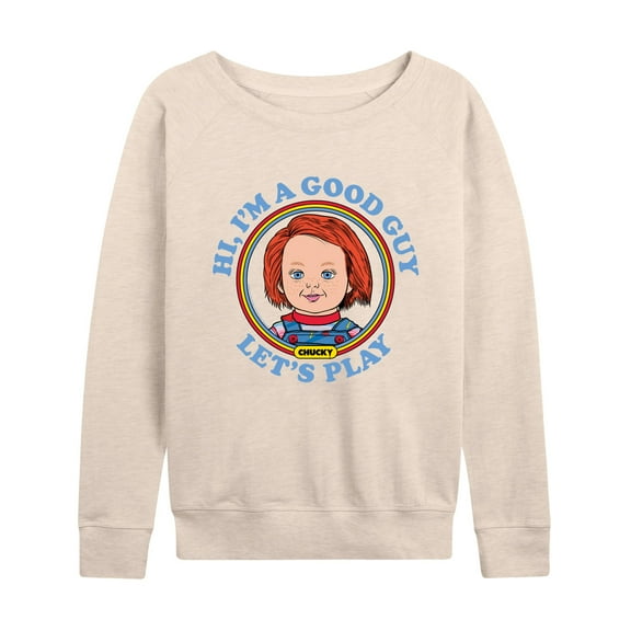 Chucky - Halloween - Let's Play - Women's Lightweight French Terry Long Sleeve Shirt