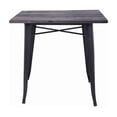 thumbnail image 4 of Table à manger Tolix avec plateau en bois, 4 of 5
