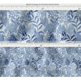 thumbnail image 6 of Soimoi 56 Inch Wide Polyester Canvas Fabric By 5 Yard - Leaves Print - Blue - Water-Resistant Outdoor & Upholstery Material, 6 of 7