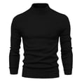 thumbnail image 2 of Autumn and winter thickened warm sweater men's slim men's sweater men's multi-color sweater - floral camel - M suitable for 55-65kg, 2 of 7