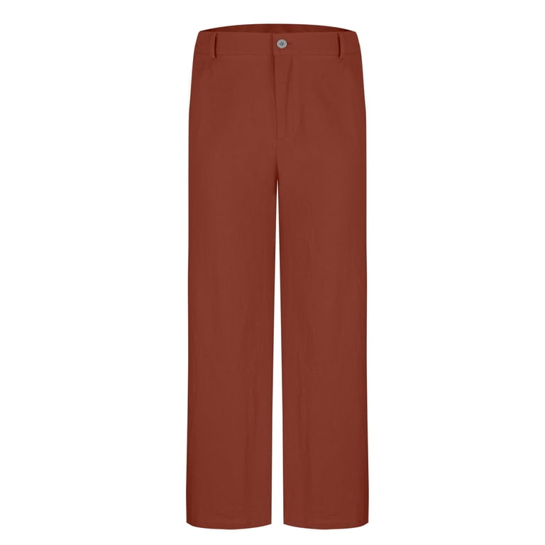 ZZwxWA Mens Linen Dress Pants Business Casual Summer Beach Wedding Suit  Pants Regular Fit Wide Leg Lounge Trousers Slacks Festival Gift -  Walmart.com