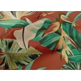 thumbnail image 5 of oneOone Cotton Cambric Brown Fabric Floral & Leaves Sewing Fabric By The Yard Printed Diy Clothing Sewing Supplies 56 Inch Wide, 5 of 6