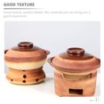 thumbnail image 2 of Household Casserole Dish Pottery Clay Stewing Pot Rice Noodles Cooking Pot Kitchen Accessory, 2 of 5