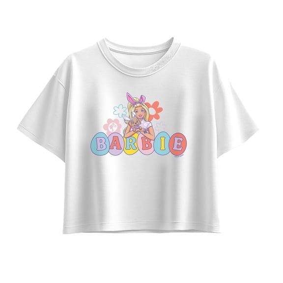 Barbie - Easter Eggs - Youth Girls Boxy T-Shirt