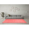 thumbnail image 3 of Ahgly Company Indoor Square Solid Red Modern Area Rugs, 5' Square, 3 of 4
