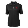 thumbnail image 2 of Women's Cutter & Buck Black Western Kentucky Hilltoppers Team Virtue Eco Pique Recycled Polo, 2 of 3