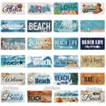 thumbnail image 4 of Letrero de pared de madera con diseño de playa, guía de caminos de playa, decoración de pared, letrero colgante Aloha, decoración de casa de playa, regalo, 4 of 5