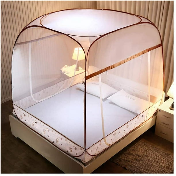 Mosquito Nets Pop Up Portable Travel Mosquito Net Foldable Single Door  Mosquito Camping Curtain Easy Dome Mosquito NetsD180x220cm 