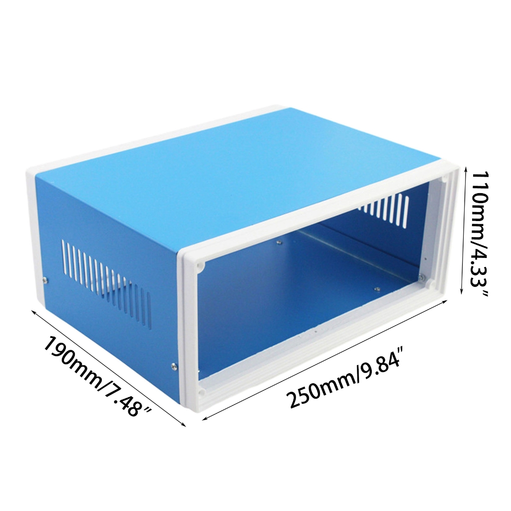 Versatile Aluminum Enclosure Durable Junction Box for Electrical Instruments
