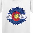 thumbnail image 4 of Inktastic Colorado Flag Sunflower Youth T-Shirt, 4 of 5