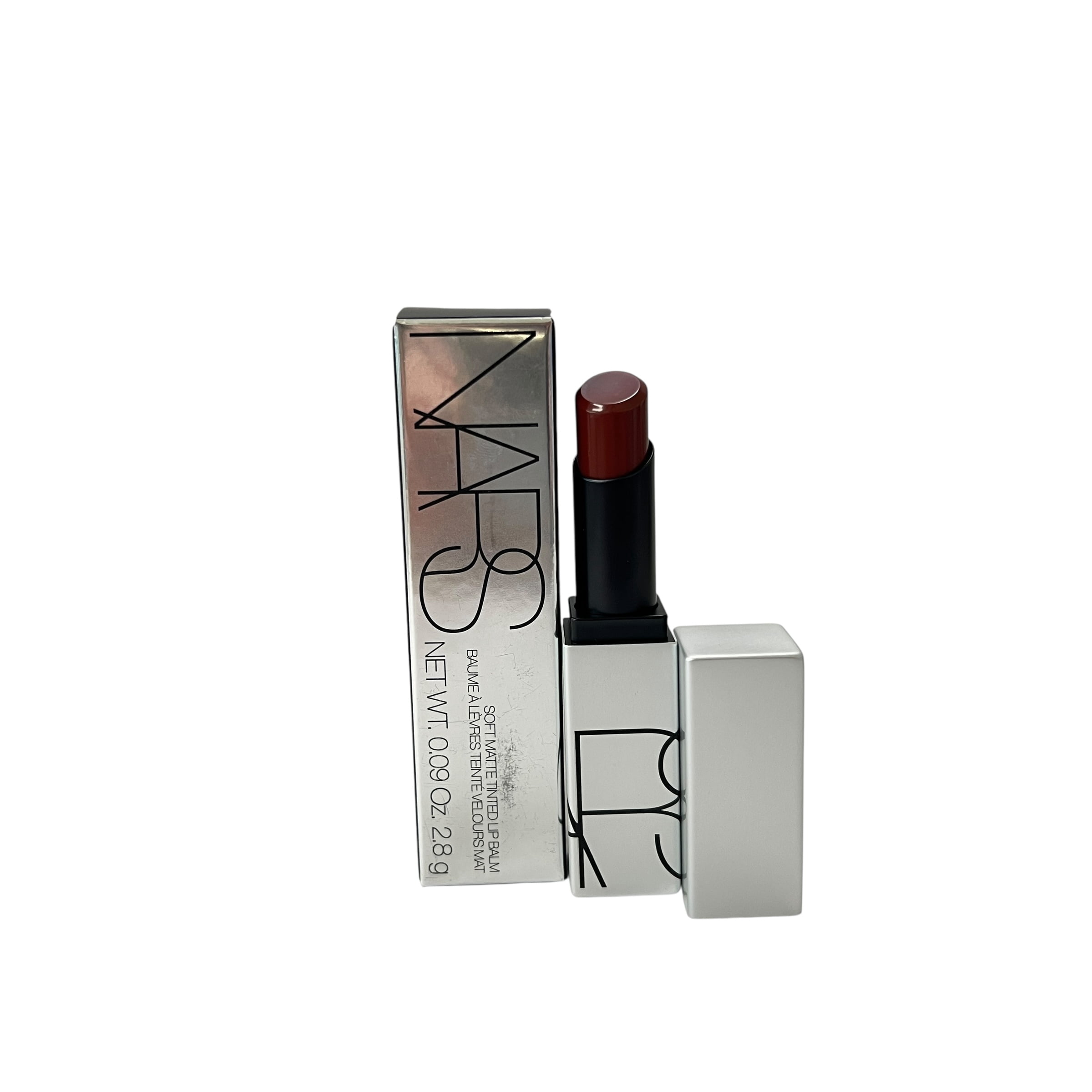 NARS  トミ NARS Soft Matte Tinted Lip Balm, Touch Me Color, Hydrating Velvet