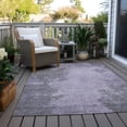 thumbnail image 4 of Dalyn Rugs Machine Washable Indoor/Outdoor Chantille Purple 5' x 7'6" Rug, 4 of 9
