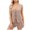 Khaki, variant on Summer Womens 2 Piece Sets Outfits V-Neck Sleeveless Lactation Tank Tops Blouse Elastic Waist Shorts Knitted Khaki Lounge Sets S-XL