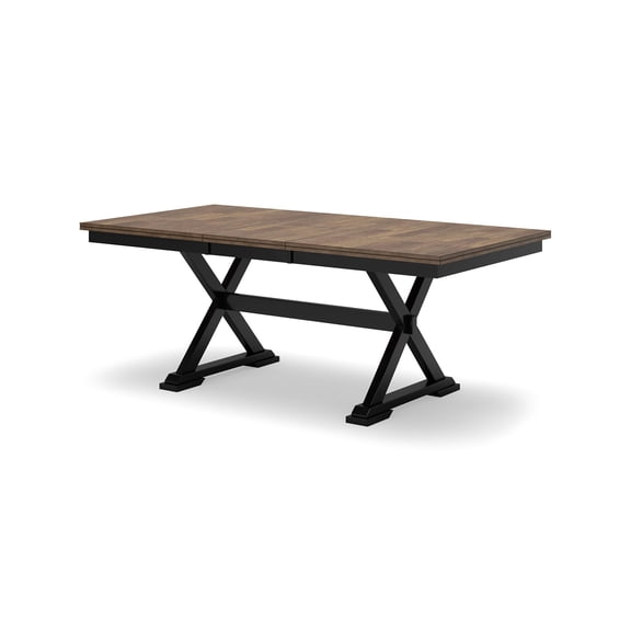 Signature Design by Ashley Wildenauer Brown & Black Dining Extension Table