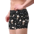 thumbnail image 2 of Kdxio Men's Boxer Briefs with cute Skull bone Print - Comfortable and Breathable Underwear for Everyday Wear, 2 of 5