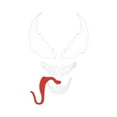 thumbnail image 4 of Cartoon Venom Motorcycle Sticker Waterproof Suitable For Motorcycle Fuel Tank Side Body Fairing Cover Scratch Decal Fun Decoration, 4 of 8