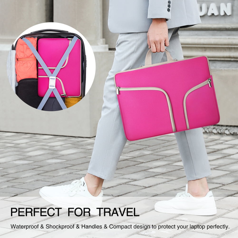 Laptop Case, Laptop Sleeve, 14-16 inch Laptop Bag Shockproof Protective Notebook Case with Accessory Pocket, Briefcase Carrying Laptop Cover for 14-16 inch Laptop Case Bag