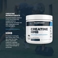 thumbnail image 4 of Transparent Labs Creatine HMB - Creatine Monohydrate Powder with HMB for Muscle Growth, Increased Strength, Enhanced Energy Output, and Improved Athletic Performance - 30 Servings, Unflavored, 4 of 5