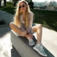 thumbnail image 2 of Zapatillas ALEADER Energycloud Slip-On para Mujer Blanco Gris Talle 9.5 US, 2 of 8