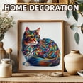 thumbnail image 6 of Colorful Cat Wooden Jigsaw Puzzle - Unique Animal Shaped Pieces, 5A Difficulty, L Size, 4-6 Hours Assembly Time, 6 of 6
