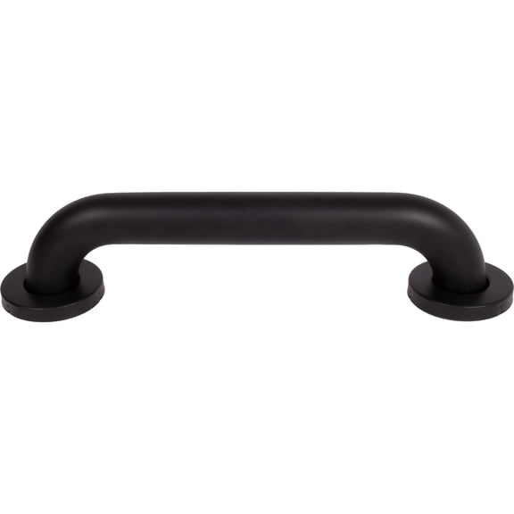 Stone Harbor Hardware Grab Bar, 12 Inches, 1-1/2" Diameter, 1-1/2" Wall Clearance, Concealed Screws, Matte Black