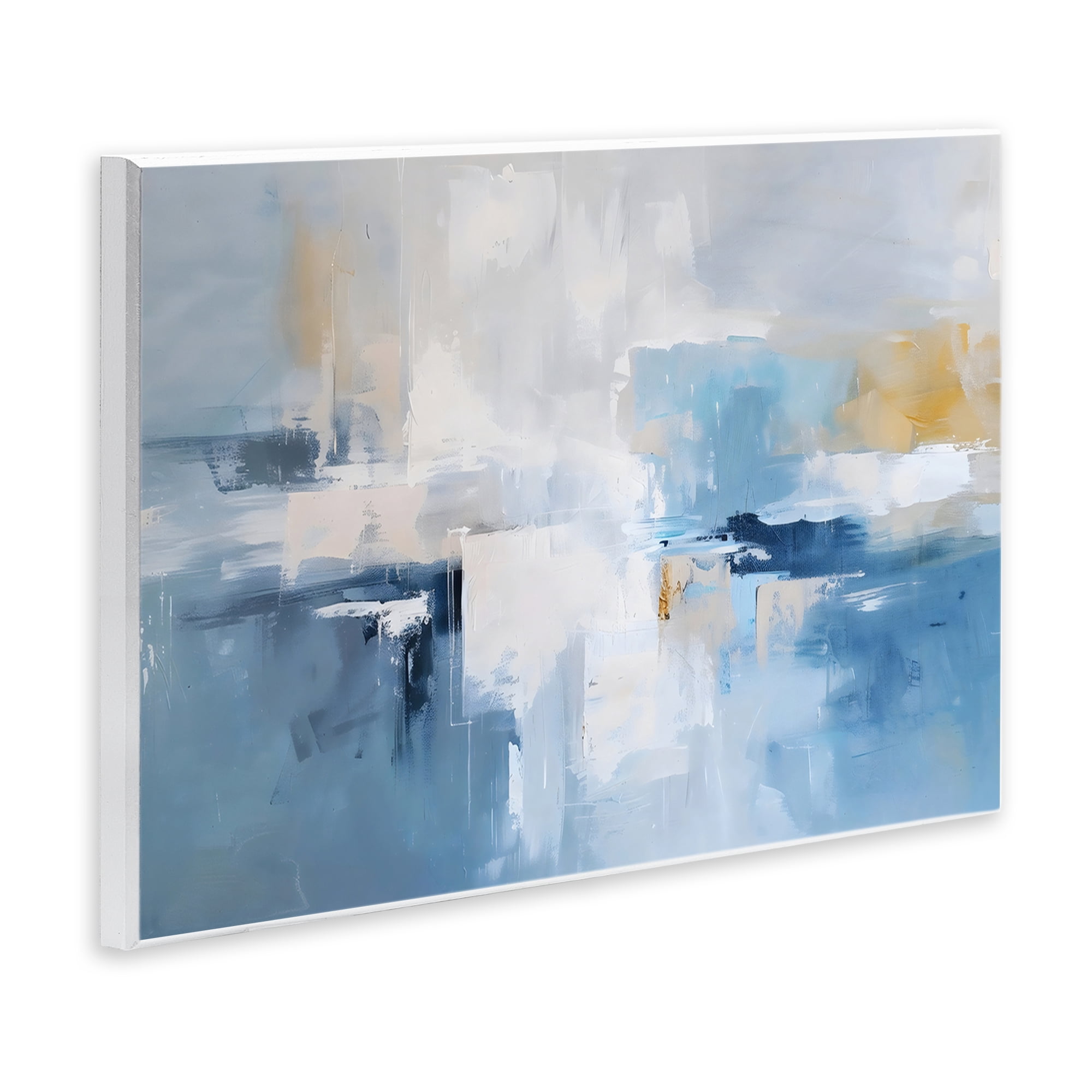 Stupell Industries Blue Sea Mist Horizon Wall Plaque Art, design by Creative Studio