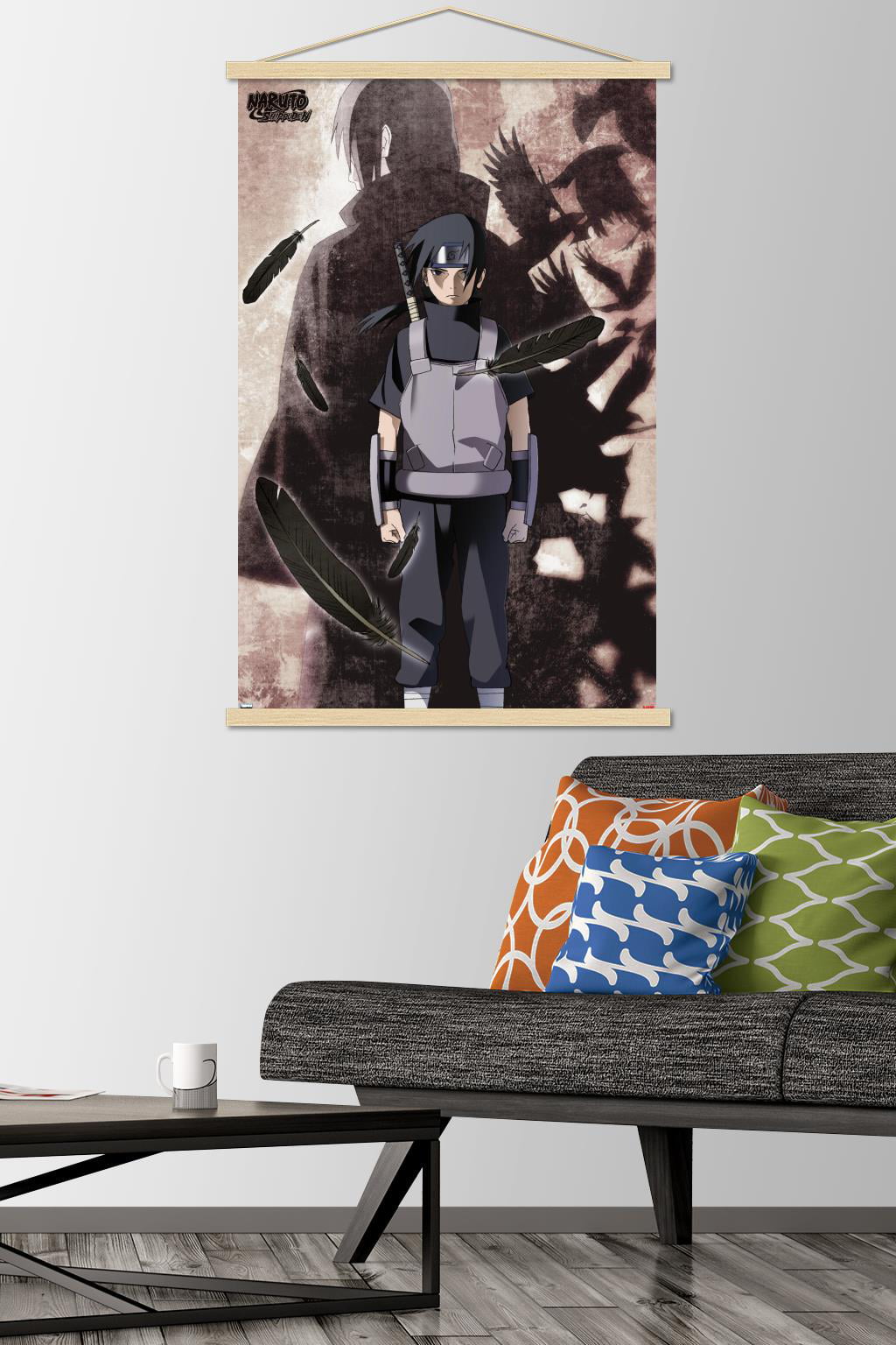 WerNerk Naruto Shippuden Poster Fabric Scroll Painting Wall Picture Naruto  Anime Characters Kakashi Uchiha Itachi Wall Scroll Hanging Decor(2  Sizes)(M: 30X45 cm H06) : : Home & Kitchen