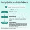 thumbnail image 4 of Suplemento VitalForm GLP-1 Metabolic Support 4 en 1 vegano, 4 of 7