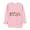 Pink, variant on Christmas Tops for Women Tank Tops Loose Fit Cute Long Sleeve Shirts Fall Women Blouses Casual Dressy